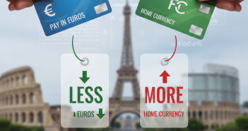 Pay in Euros or Home Currency What Really Costs Less